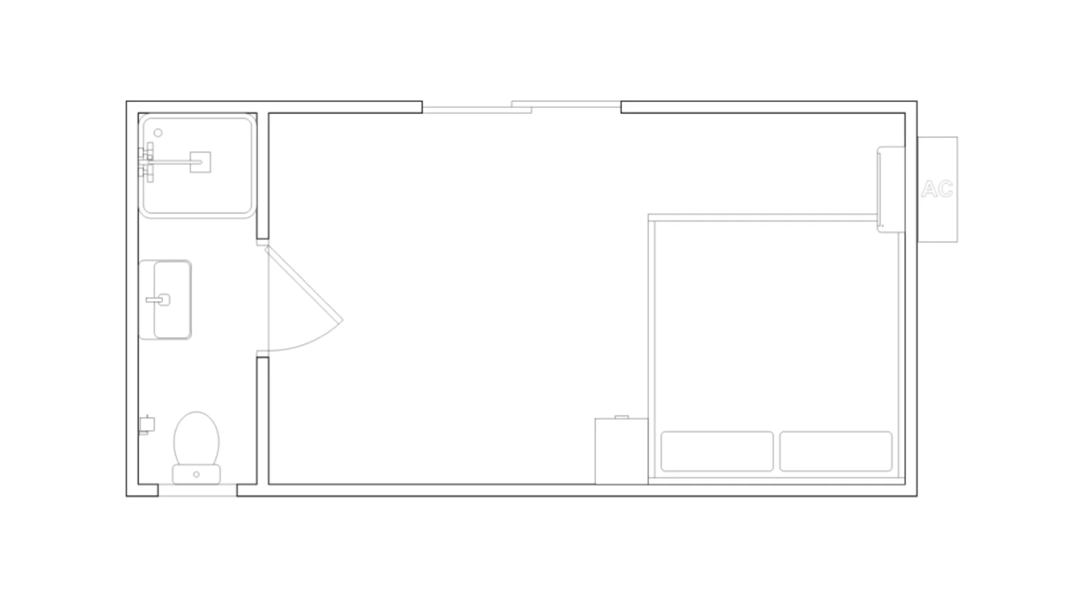 The Lite Suite Floorplan